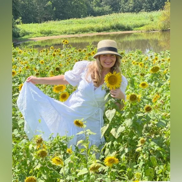 La Vie Rebecca Taylor Wrap Dress L - Picture 8 of 9